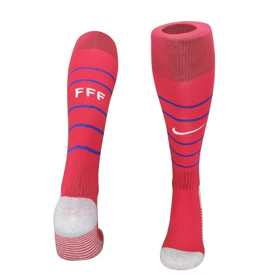 AAA Quality France 2024 Euro Home Soccer Socks